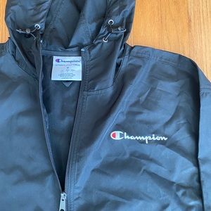 Champion - windbreaker Mens M black